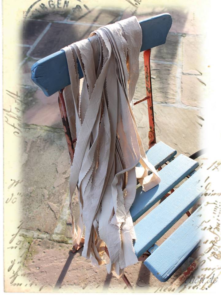 Gartenkuchen: Stoffrosen